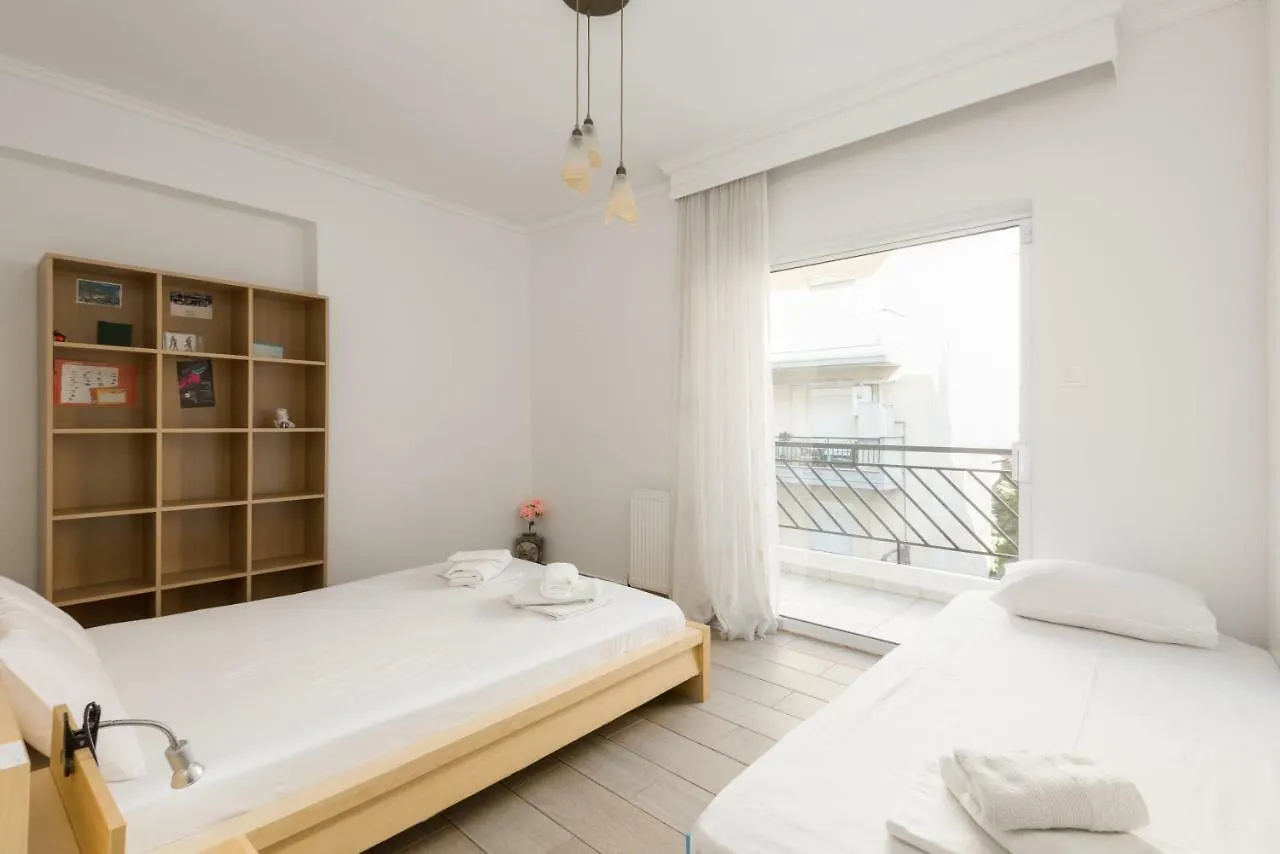 Apartmán Big Modern Center Apartment, Balcony And Parking Soluň Řecko